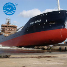 bateau de pêche pneumatique lancement maritime levage atterrissage airbag en caoutchouc